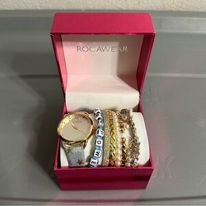 Brand New Rocawear Watch & Bracelets